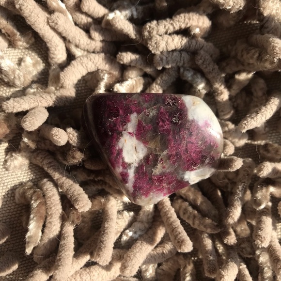 Plum Blossom Tourmaline Gemstone Specimen - Picture 1 of 6
